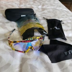 Cycling sunglasses FTIIER multicolor